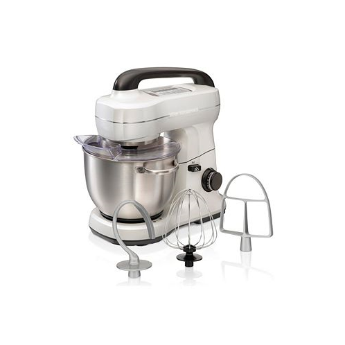 Hamilton Beach Stand Mixer with 4 Quart Stainless Steel Bowl