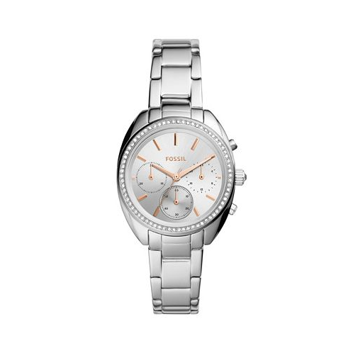 Fossil Ladies Vale Chronograph stainless steel watch 34mm