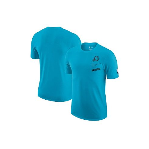 Nike Mens Turquoise Phoenix Suns 2022/23 City Edition Courtside Max90 Vintage-Like Wash T-shirt
