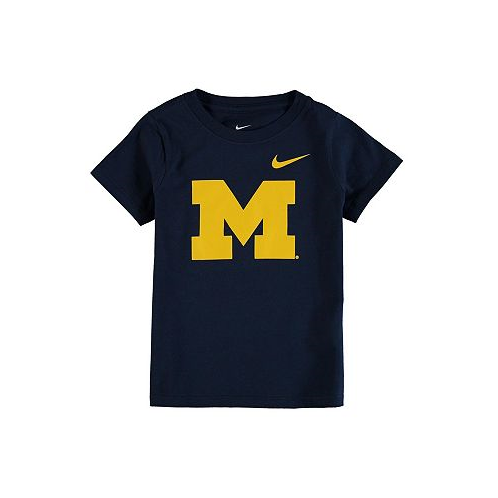 Nike Toddler Boys and Girls Navy Michigan Wolverines Logo T-shirt