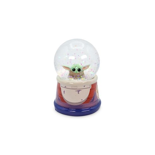 Star Wars : The Mandalorian The Child Hover Pod Light-Up Mini Snow Globe Display Piece Decoration | Home Decor for Kids Room Essentials | Baby Yoda Gifts and Collectibles Novelty Toys | 3 In