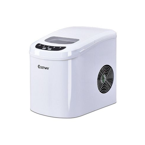 Costway Portable Compact Electric Ice Maker Machine Mini Cube