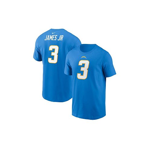 Nike Mens Derwin James Jr. Powder Blue Los Angeles Chargers Player Name & Number T-shirt