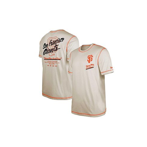 New Era Mens White San Francisco Giants Team Split T-shirt