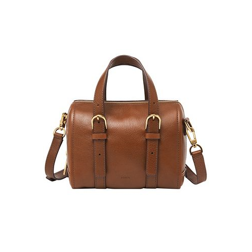 Fossil Carlie Mini Leather Satchel Bag