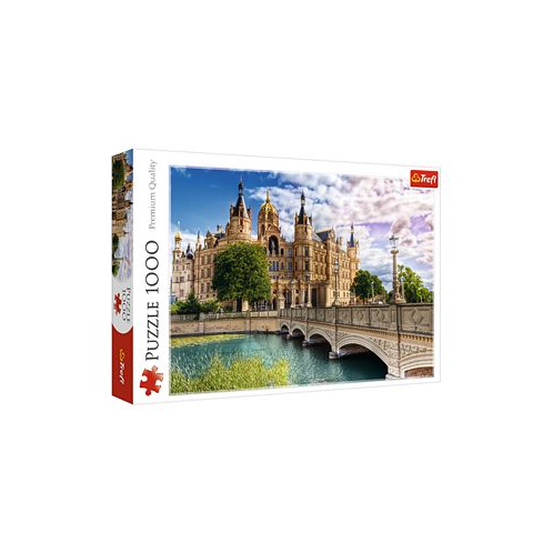Trefl Red 1000 Piece Puzzle- Castle on The Island