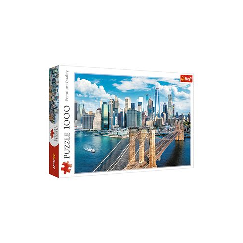 Trefl Red 1000 Piece Puzzle- Brooklyn Bridge New York USA