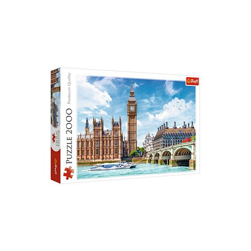 Trefl Red 2000 Piece Puzzle- Big Ben London England