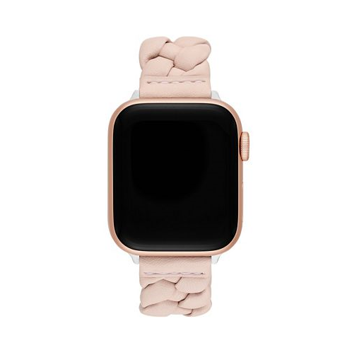 Kate spade new york Womens Pink Leather Band for Apple Watch 38 40 41mm and 42 44 45 49mm