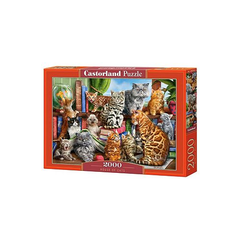 Castorland House of Cats Jigsaw Puzzle Set 2000 Piece
