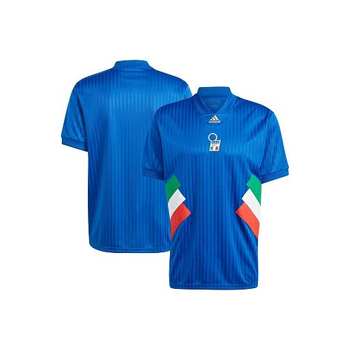 Adidas Mens Blue Italy National Team Football Icon Jersey