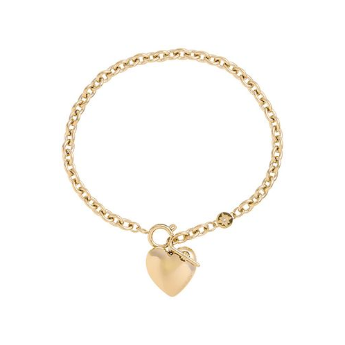 Olivia Burton 18K Gold-Plated Knot Heart Bracelet