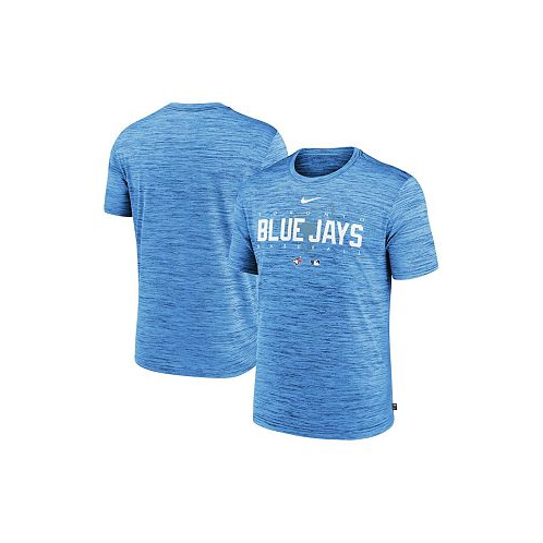 Nike Mens Powder Blue Toronto Blue Jays Authentic Collection Velocity Performance Practice T-shirt