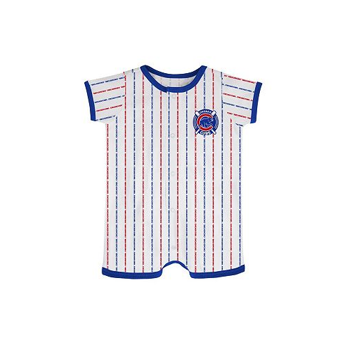 Outerstuff Infant Boys and Girls White Chicago Cubs Ball Hitter Coverall