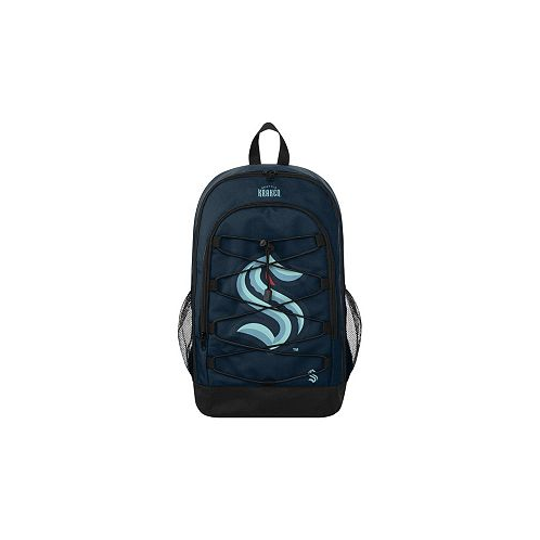 FOCO Mens and Womens Seattle Kraken Big Logo Bungee Backpack