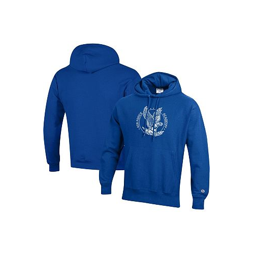 Champion Mens Royal Air Force Falcons Vault Logo Reverse Weave Pullover Hoodie