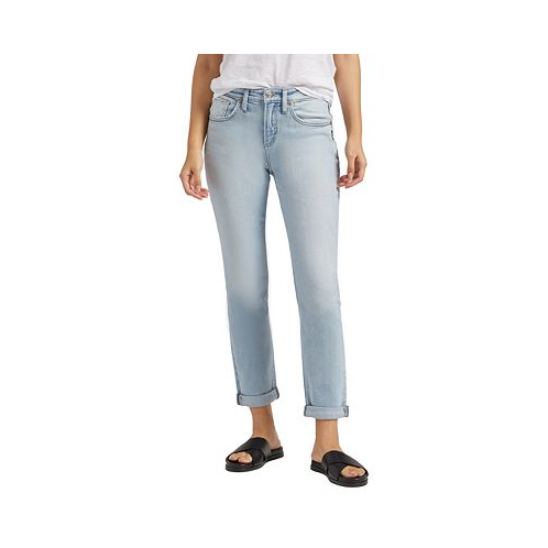 Silver Jeans Co. Womens Beau High Rise Slim Leg Jeans