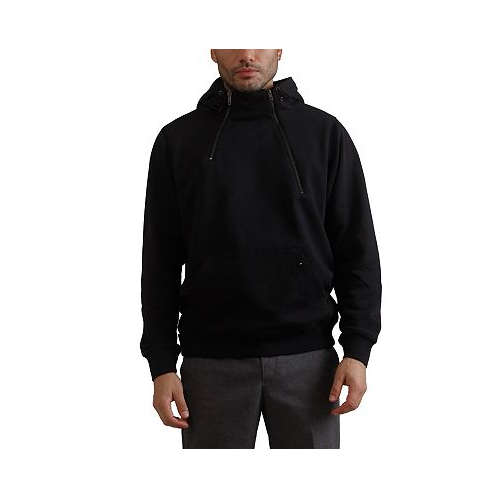 Members Only Mens Taylor Double Zipper Pullover Hoodie