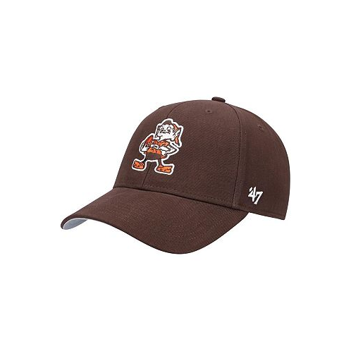 47 Brand Big Boys and Girls Brown Cleveland Browns Team Basic MVP Adjustable Hat