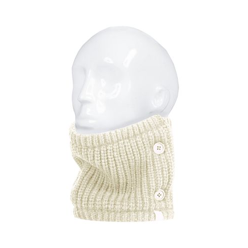 Heat Holders Clyde Solid Ribbed Side-Button Neck Warmer
