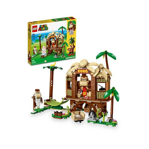 LEGO Super Mario 71424 Donkey Kongs Tree House Expansion Toy Building Set with Donkey Kong & Cranky Kong Minifigures