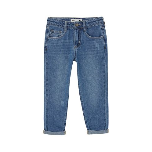 COTTON ON Little Girls India Mom Mid Rise Jeans