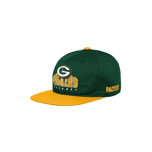 Outerstuff Big Boys and Girls Green Green Bay Packers Legacy Deadstock Snapback Hat