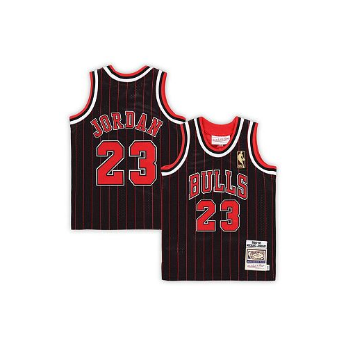 Mitchell & Ness Infant Boys and Girls Michael Jordan Black Chicago Bulls 1996/97 Hardwood Classics Authentic Jersey