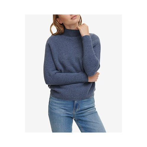 Calvin Klein Jeans Womens Funnel Neck Dolman-Sleeve Sweater