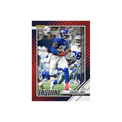 Panini America Kadarius Toney New York Giants Parallel Instant NFL Week 5 10 Receptions for 196 Yards Single Rookie Trading Card - Limited Edition of 99