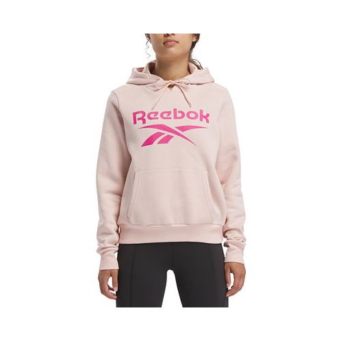 Reebok Womens Fleece Big Logo Hoodie
