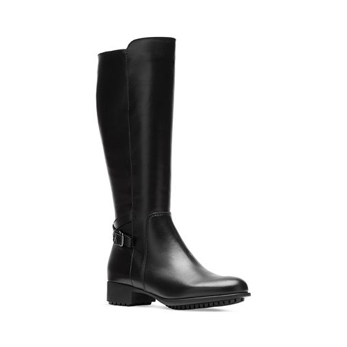 La Canadienne Heritage Womens Hogan Buckled Riding Boots