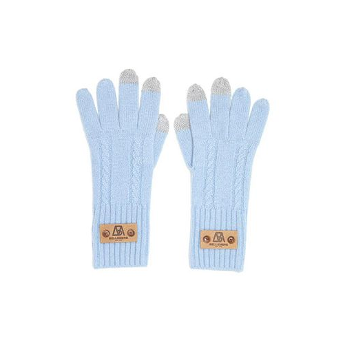 Bellemere New York Bellemere Cable-Knit Touch-screen Cashmere Gloves