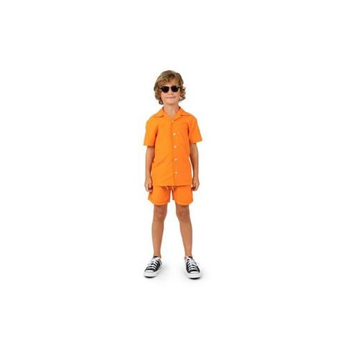 OppoSuits Toddler and Little Boys Shirt and Shorts 2 Piece Set