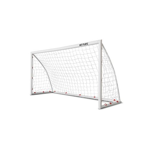 NET PLAYZ Backyard Soccer Goal Soccer Net High-Strength Fast Set-Up Weather-Resistant 8 x 4