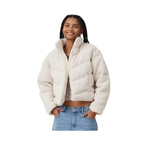 COTTON ON Womens Teddy Bomber Jacket