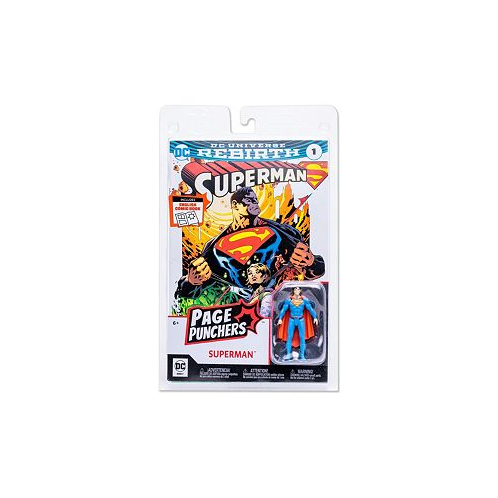 DC Direct Superman with Comic Dc Page Punchers 3 Figure