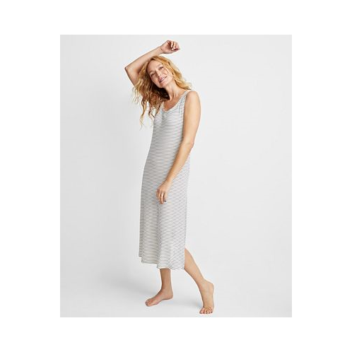 State of Day Womens Ribbed Modal Blend Tank Nightgown