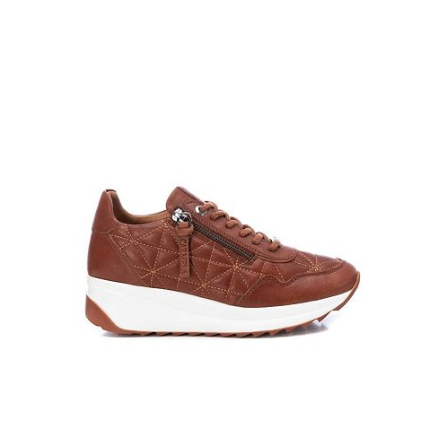 XTI Carmela Womens Leather Sneakers By