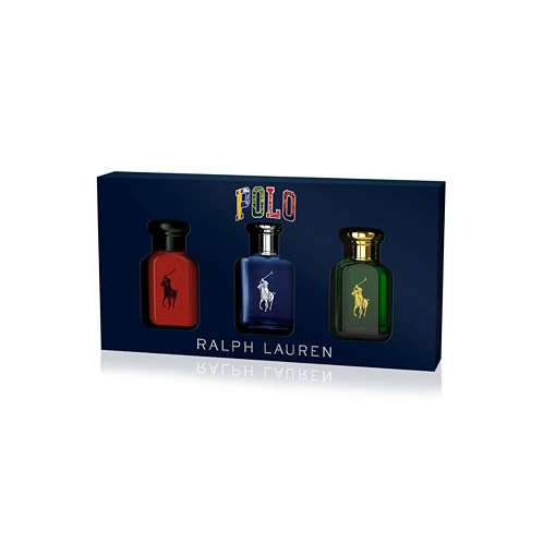 Ralph Lauren Mens 3-Pc. World Of Polo Eau de Toilette Gift Set