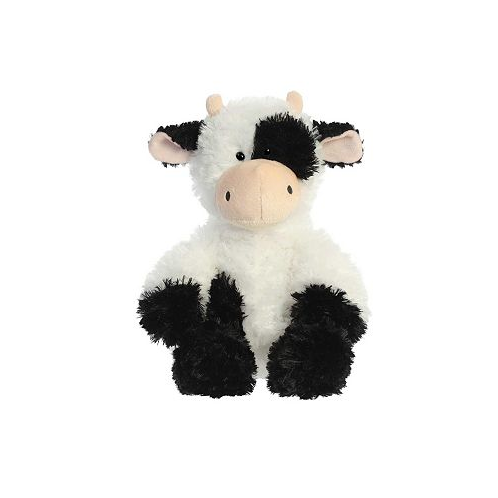 Aurora Medium Cow Tubbie Wubbies Snuggly Plush Toy White 11