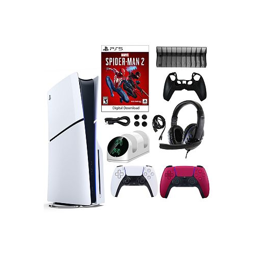 PlayStation PS5 Spider Man 2 Console with Extra Dualsense Controller and Accessories Kit