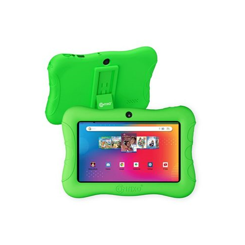 Contixo 7 Android Kids Tablet 32GB Includes 50+ Disney Storybooks & Stickers Protective Case with Kickstand (2023 Model)