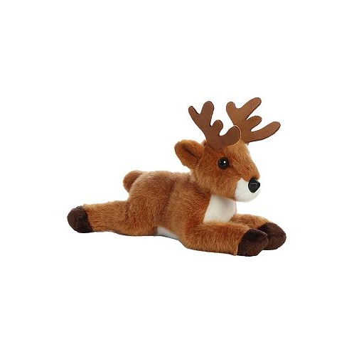 Aurora Small Deer Mini Flopsie Adorable Plush Toy Brown 8