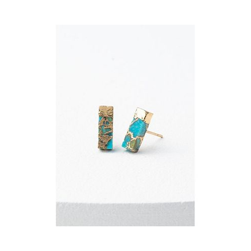 Starfish Project Brayden Turquoise Studs Earrings