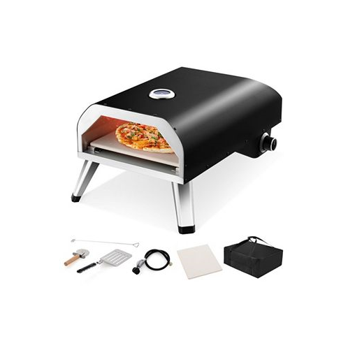 SUGIFT 15000 BTU Foldable Pizza Oven with Pizza Peel Stone and Cutter