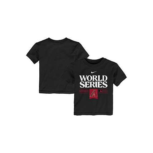 Nike Toddler Boys and Girls Black Arizona Diamondbacks 2023 World Series T-shirt
