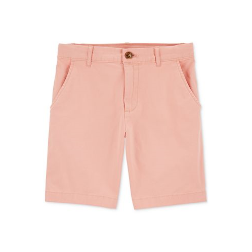 Carters Little Boys Pastel Stretch Chino Shorts