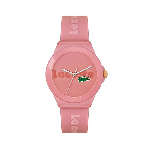 Lacoste Womens Neocroc Quartz Pink Silicone Strap Watch 36mm