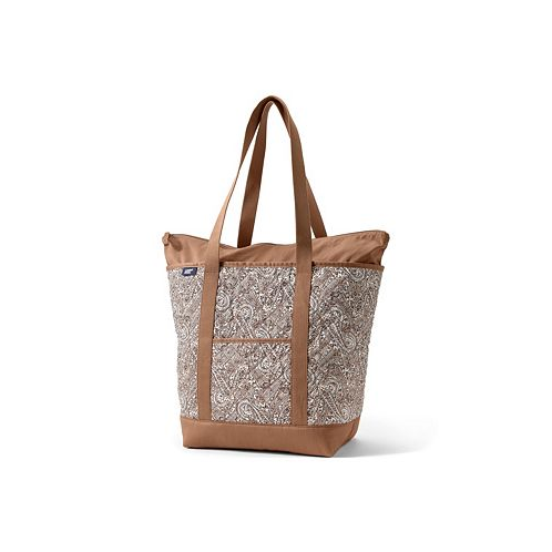 Lands End Large Classic Quilted Tote Bag